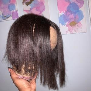 Human hair bob wig